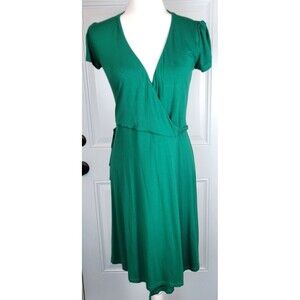 Boden Wrap Dress Size 4 Petite Knee Length